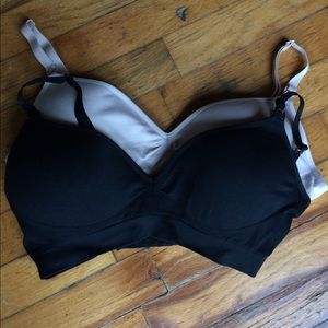 2 Gilligan and O’Malley Nursing Bras (medium)